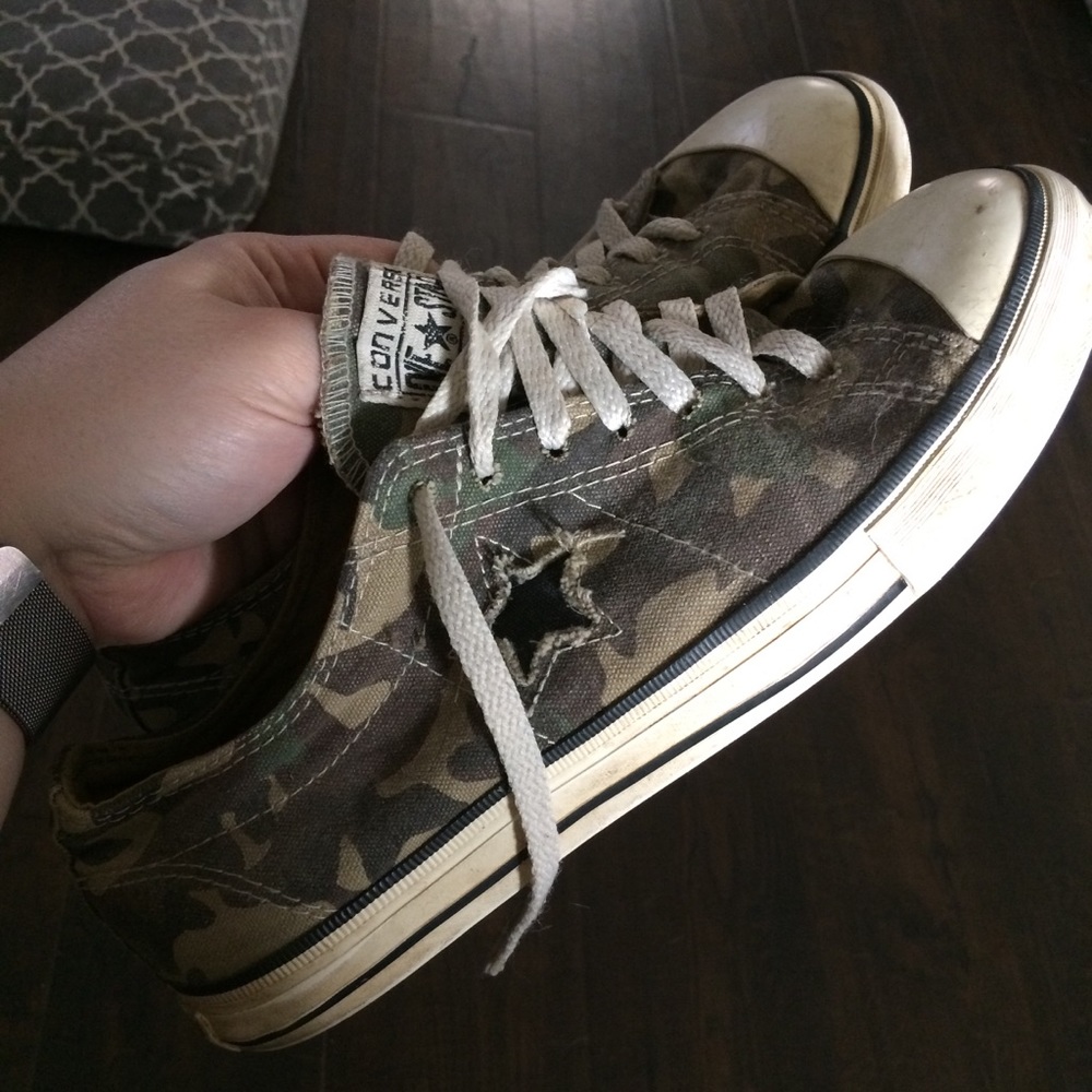 Converse All Star Camo Low Tops
